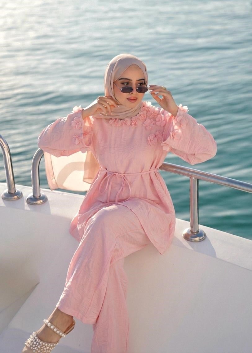 Tesettüre uygun iç göstermeyen astarlı kıyafet seçimi - Mara Moda