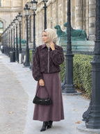 Dantel Bomber Takım Mürdüm – aslanlı yol