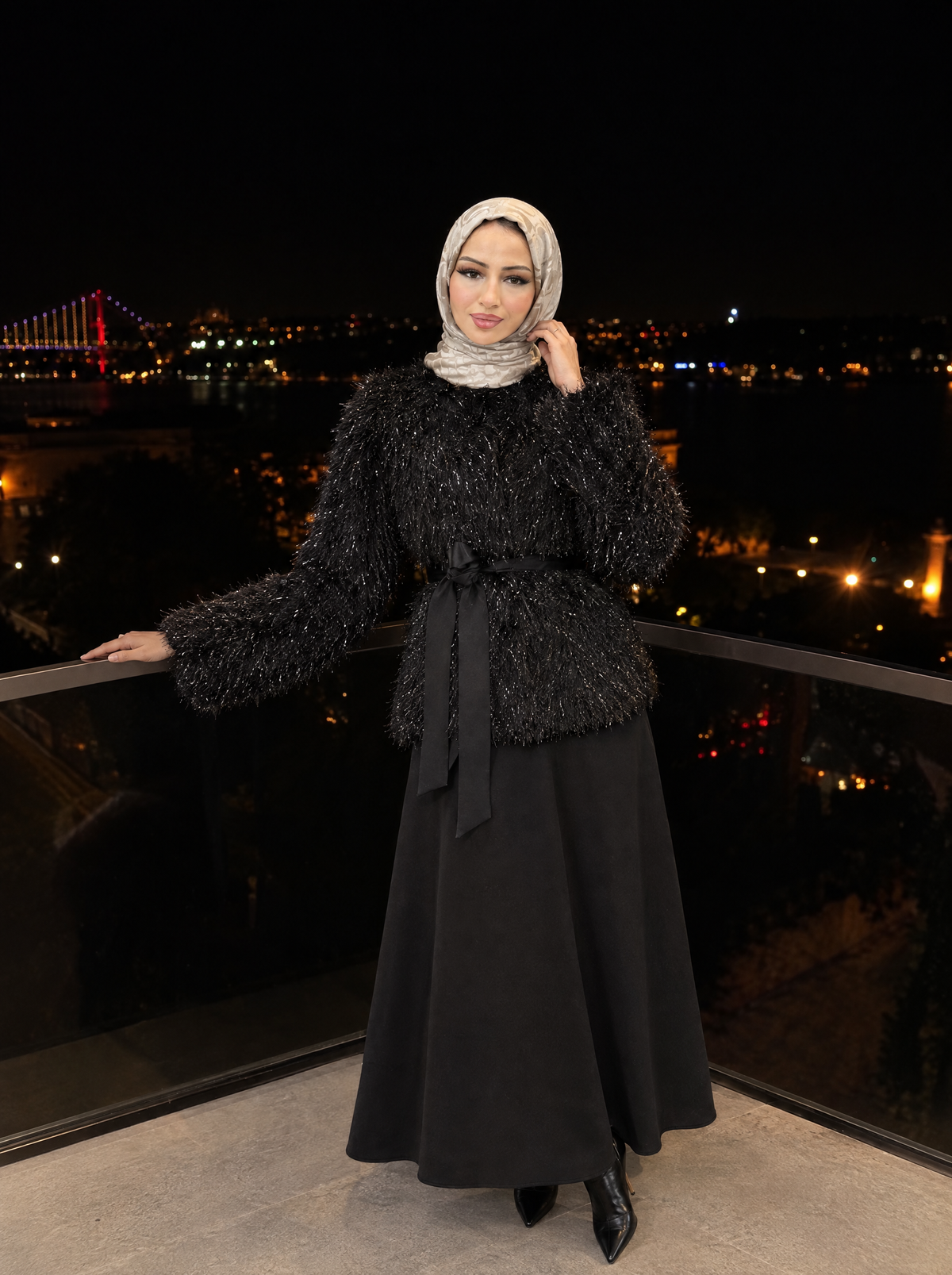 Lina Kürk Takım — Siyah