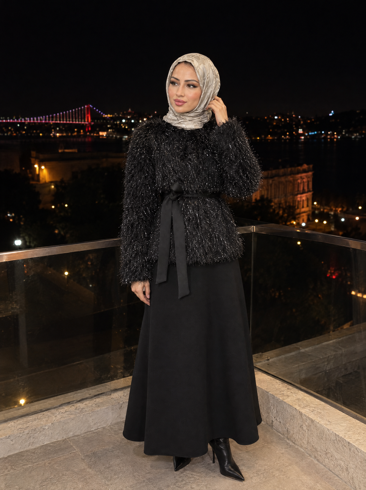 Lina Kürk Takım — Siyah