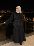 Lina Kürk Takım — Siyah
