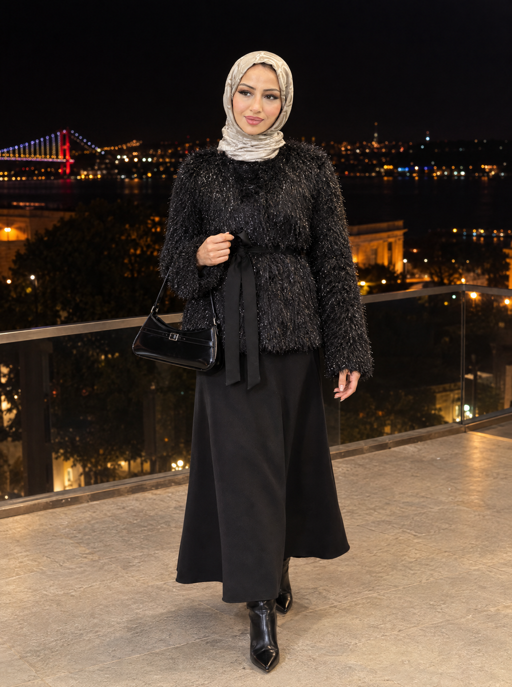 Lina Kürk Takım — Siyah