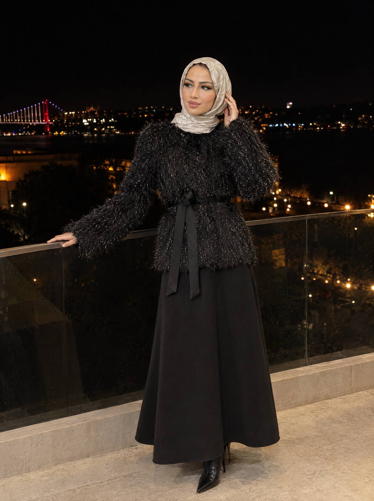 Lina Kürk Takım — Siyah