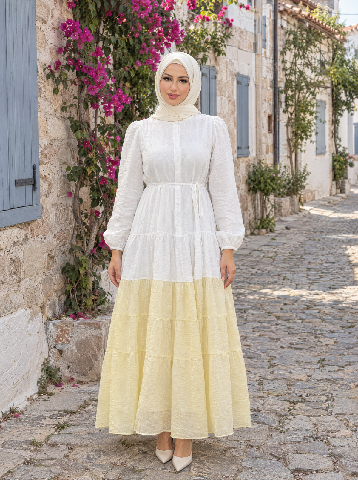 Bade Elbise Sarı